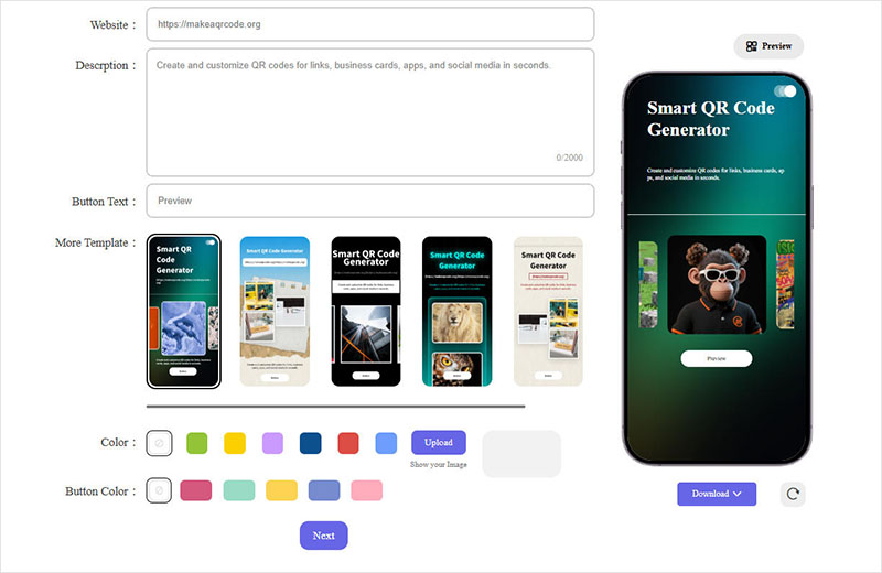 Create image qr code
