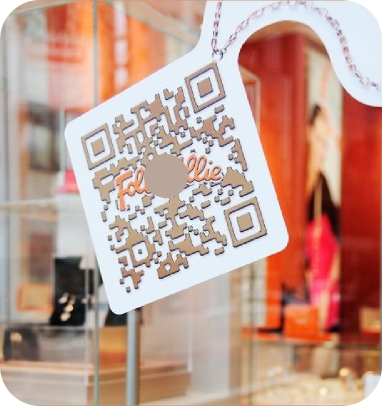 QR Code on fashion