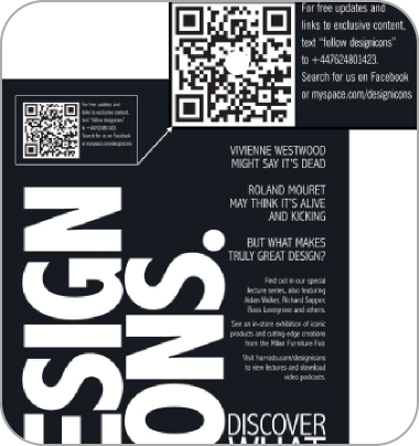 QR Code on posters