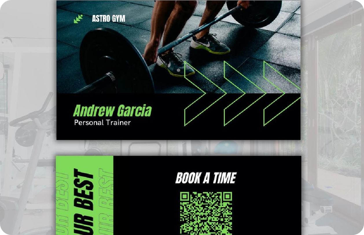QR Code for Gyms