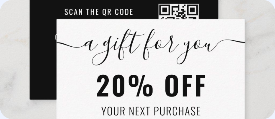 Coupon QR Code